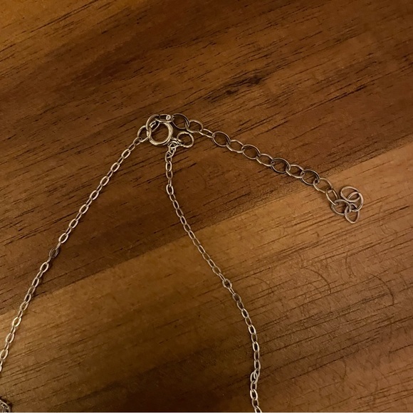 CLOSET CLEAN OUT!! Sterling Silver 4 Circle Necklace - Picture 5 of 5